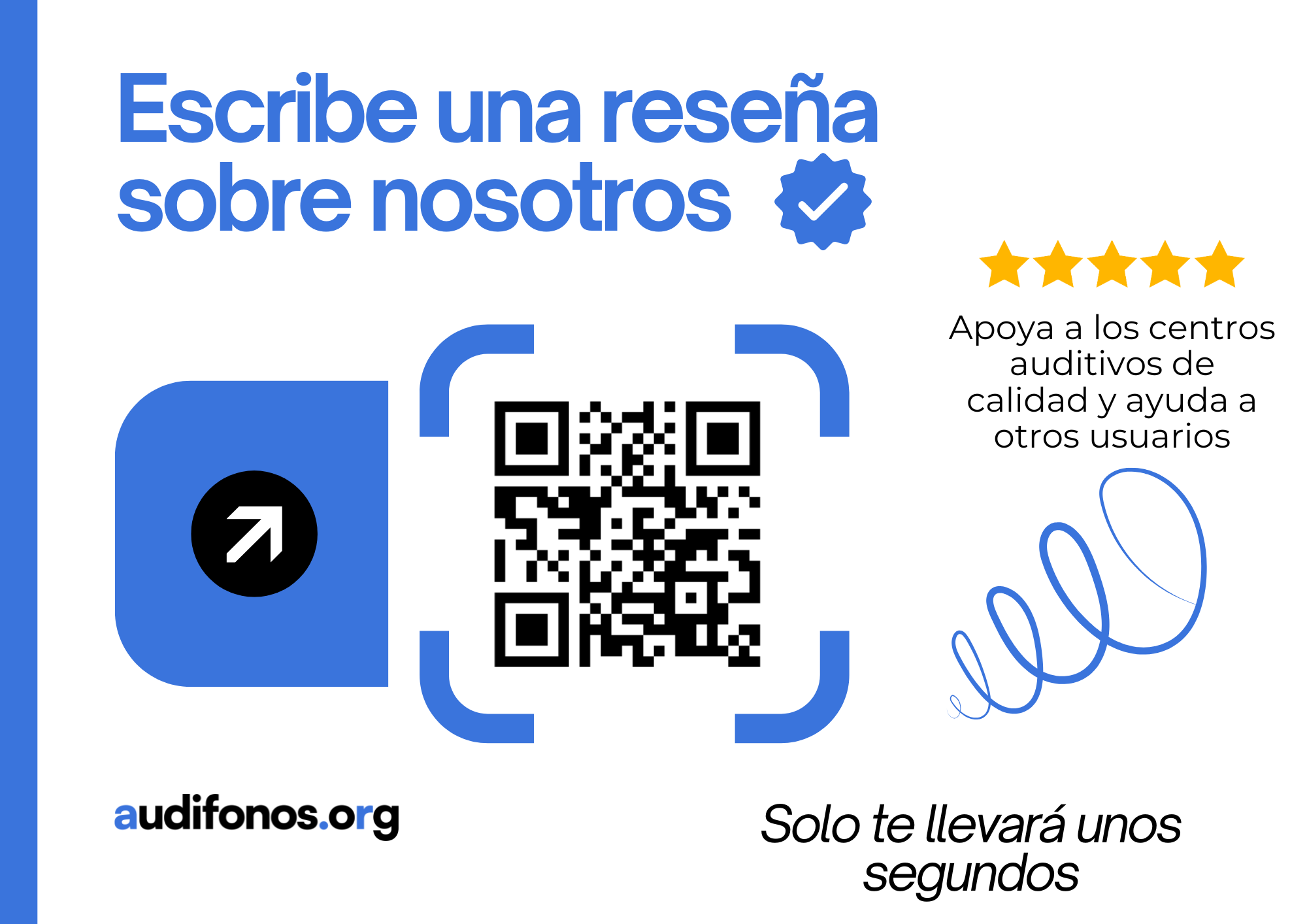 Cartel qr horizontal