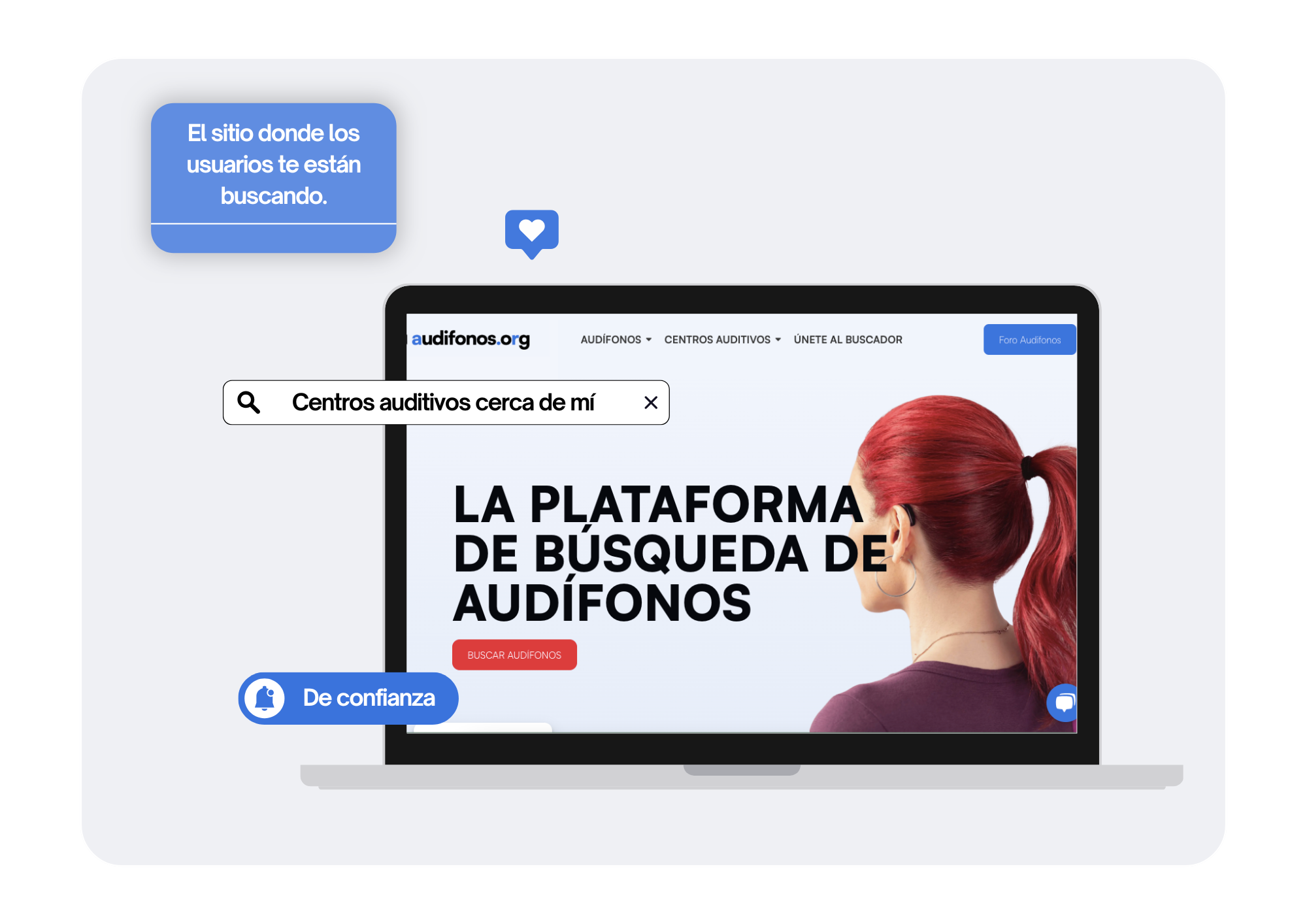 Buscador centros auditivos